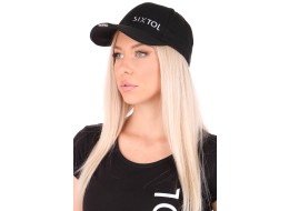 Cappellino con luce LED B-CAP 25 lm, ricaricabile, USB, taglia unica, nero