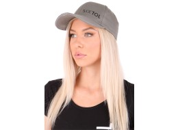 Cappellino con visiera con luce LED B-CAP 25lm, ricaricabile, USB, taglia unica, grigio
