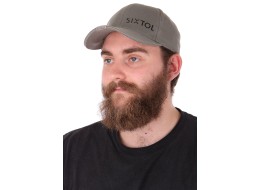 Cappellino con visiera con luce LED B-CAP 25lm, ricaricabile, USB, taglia unica, grigio