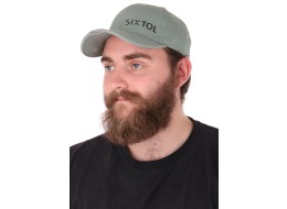 Cappellino con visiera con luce LED B-CAP 25lm, ricaricabile, USB, taglia unica, verde