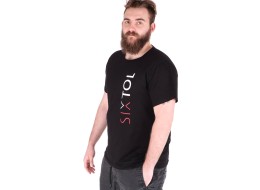 T-shirt da uomo T-SHIRT, nero, taglia L, 100% cotone