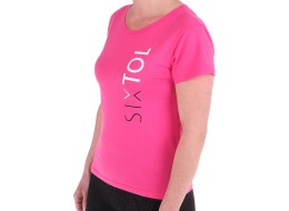 T-shirt da donna T-SHIRT, rosa, taglia M, 100% cotone