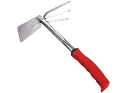 Zappa da giardino con coltivatore, lunghezza 290 mm, impugnatura ergonomica