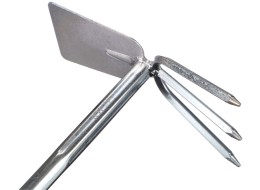 Zappa da giardino con coltivatore, lunghezza 290 mm, impugnatura ergonomica