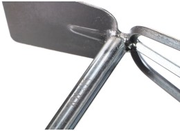 Zappa da giardino con coltivatore, lunghezza 290 mm, impugnatura ergonomica