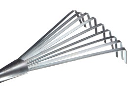 Rastrello svedese a mano, lunghezza 350 mm, impugnatura ergonomica