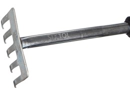 Rastrellino a mano, lunghezza 290 mm, impugnatura ergonomica