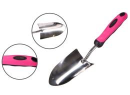 Pala da giardino GARDEN PINK ONE, acciaio inossidabile, 33 cm