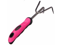 Coltivatore manuale GARDEN PINK ONE, acciaio inossidabile, 28 cm