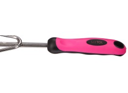 Coltivatore manuale GARDEN PINK ONE, acciaio inossidabile, 28 cm
