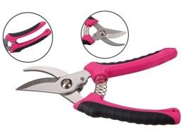 Forbici da giardino GARDEN PINK ONE, acciaio inossidabile, 20 cm