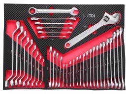 Carrello porta attrezzi MECHANIC TROLLEY KEVIN 253, 7 cassetti, 253 pezzi di attrezzi