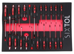 Carrello da officina per attrezzi MECHANIC TROLLEY KEVIN 326, 7 cassetti, 326 pezzi di utensili