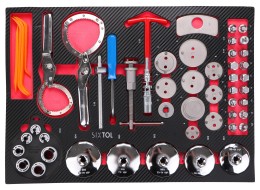 Carrello portaattrezzi MECHANIC TROLLEY KEVIN RED 326, 7 cassetti, 326 attrezzi