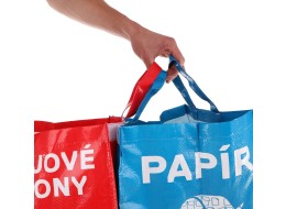 Borse per rifiuti differenziati SORT EASY 3 SLIM, 18x30x40 cm, 3 x 22 l, 3 pezzi