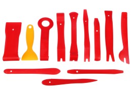 Set multifunzionale per lo smontaggio di rivestimenti e interni MECHANIC TRIM SET 38, 38 pezzi