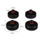 Set di piastre in gomma per cric JACK PAD SET 4T per auto Tesla, 4 pezzi