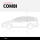 Vasca per il bagagliaio in gomma Audi A6 Avant / Combi (C5 4B) (5-porte) (97-04)