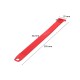 Cinturino di fissaggio per portabici da gancio traino, lunghezza 27 cm, rosso - pezzo di ricambio
