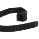 Cintura a sgancio rapido per portabiciclette da gancio traino, lunghezza 38 cm, nera - ricambio