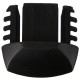 Terminale in plastica per barra trasversale ROOF RACK IN / FIX, nero - ricambio