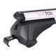 Barra trasversale in alluminio con serratura ROOF RACK IN PRO, 120cm, portata 90kg