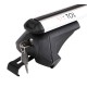 Barra trasversale in alluminio con serratura ROOF RACK IN PRO, 120cm, portata 90kg