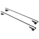 Barra trasversale in alluminio con serratura ROOF RACK PRO 120cm, portata 90kg