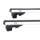 Barra trasversale in alluminio con serratura ROOF RACK PRO 120cm, portata 90kg