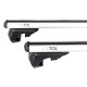 Barra trasversale in alluminio con serratura ROOF RACK PRO 120cm, portata 90kg
