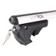Barra trasversale in alluminio con serratura ROOF RACK PRO 120cm, portata 90kg