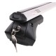 Barra trasversale in alluminio con serratura ROOF RACK PRO 120cm, portata 90kg