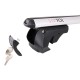 Barra trasversale in alluminio con serratura ROOF RACK PRO 120cm, portata 90kg