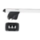 Barra trasversale in alluminio con serratura ROOF RACK FIX PRO, 120cm, portata 90kg