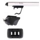 Barra trasversale in alluminio con serratura ROOF RACK FIX PRO, 120cm, portata 90kg