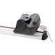 Barra trasversale in alluminio con serratura ROOF RACK FIX PRO, 120cm, portata 90kg