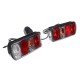 Set di luci con cavo e spina 13 poli per portabici E-BIKE PREMIUM - ricambio