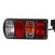 Set di luci con cavo e spina 13 poli per portabici E-BIKE PREMIUM - ricambio