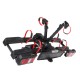 Portabici per gancio di traino E-BIKE 2 PREMIUM - 2 biciclette elettriche, portata 60kg, pieghevole