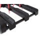 Portabici per gancio di traino E-BIKE 3 PREMIUM - 3 biciclette elettriche, portata 60 kg, pieghevole