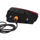 Set di luci con cavo e spina 13 poli per portabici E-BIKE PRO - pezzo di ricambio
