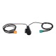 Set di luci con cavo e spina 13 poli per portabici E-BIKE PRO - pezzo di ricambio