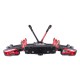 Portabici per gancio di traino E-BIKE 3 PRO - 3 biciclette elettriche, portata 60 kg, pieghevole