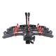 Portabici per gancio di traino E-BIKE 3 PRO - 3 biciclette elettriche, portata 60 kg, pieghevole