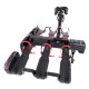 Portabici per gancio di traino E-BIKE 3 PRO - 3 biciclette elettriche, portata 60 kg, pieghevole