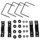 Portapacchi da tetto ROOF RACK CARGO, portata 80 kg