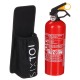 Supporto per estintore da 1 kg per auto con velcro CAR FIRE 1
