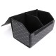 Organizzatore per bagagliaio auto CAR COMPACT ELEGANT L, 2 scomparti, pieghevole, con coperchio