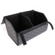 Organizzatore per bagagliaio auto CAR COMPACT ELEGANT L, 2 scomparti, pieghevole, con coperchio