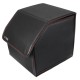Organizzatore per bagagliaio CAR COMPACT LEATHER S, 1 compartimento, pieghevole, con coperchio